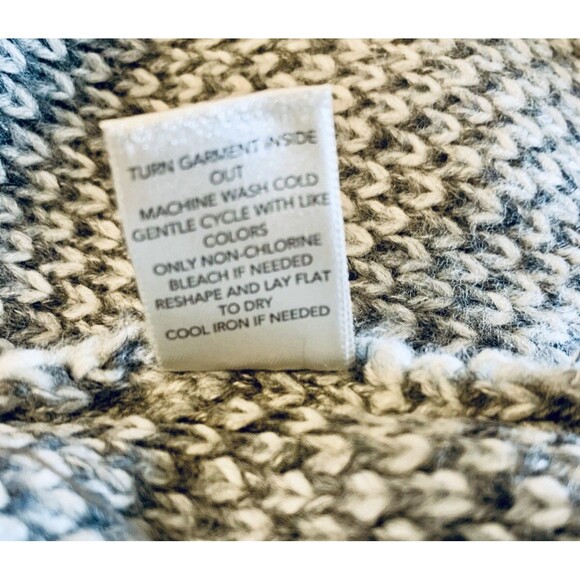 Christopher Banks Gray Plaid Open Front Pocket Cardigan Sweater Plus Size 3X New - Picture 9 of 10